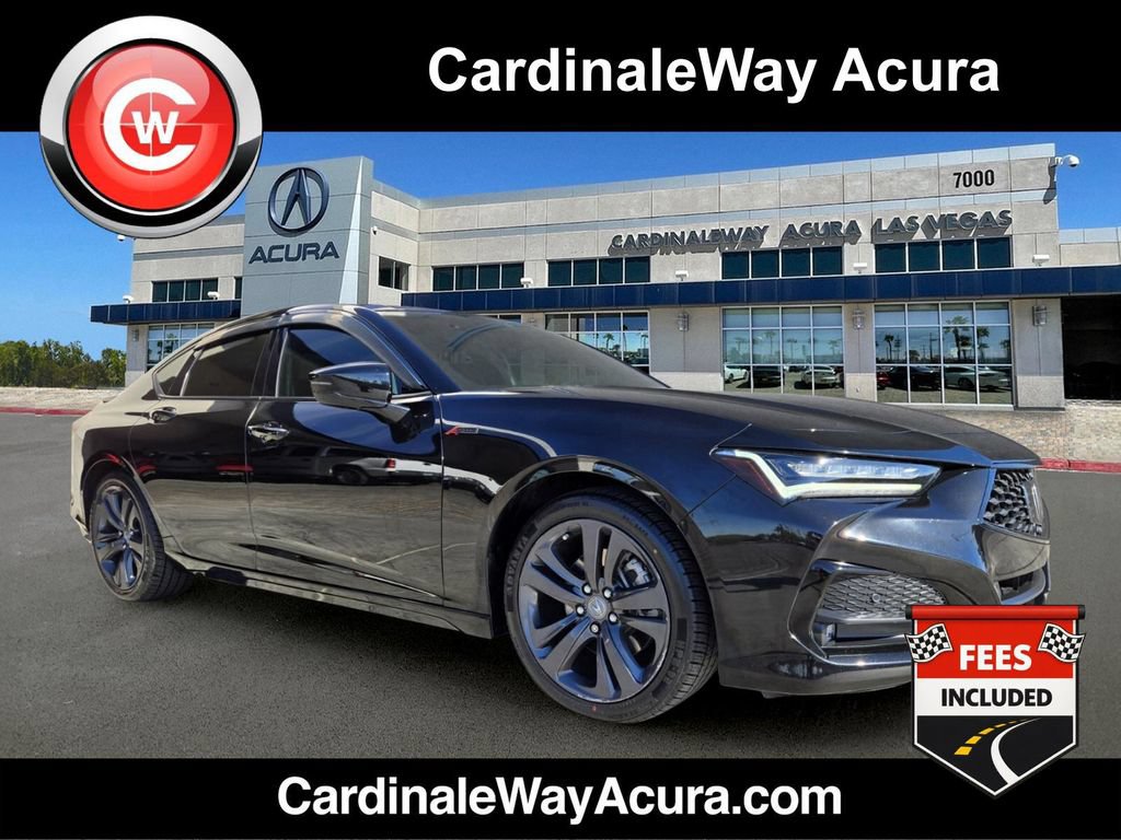 Certified 2023 Acura TLX w/ A-SPEC Pkg FWD image 1
