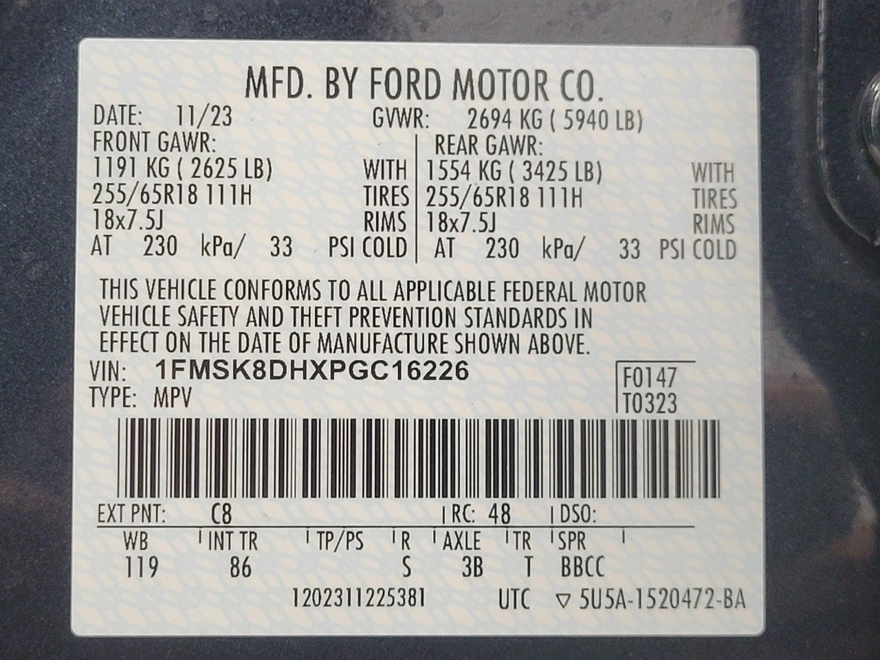 Used 2023 Ford Explorer XLT w/ Class IV Trailer Tow Package image 30