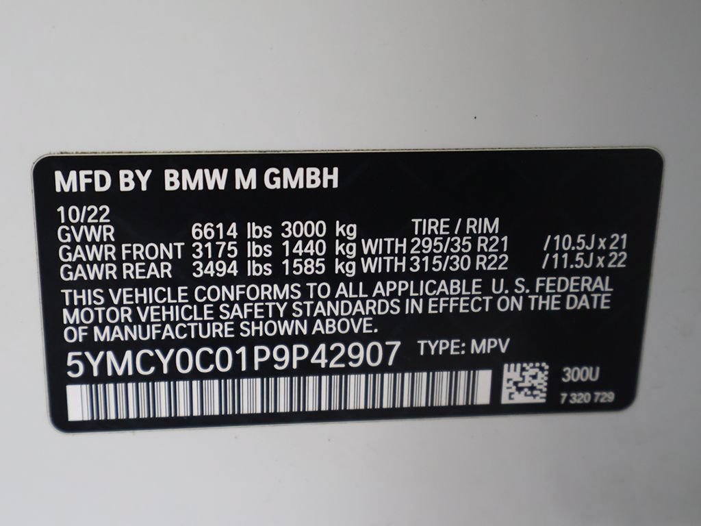 Used 2023 BMW X6 M w/ Executive Package AWD/4WD image 71