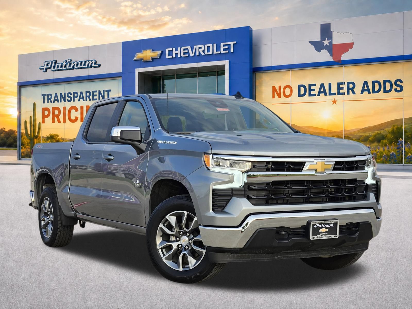 New 2026 Chevrolet Silverado 1500 LT w/ Texas Edition Plus AWD/4WD image 1
