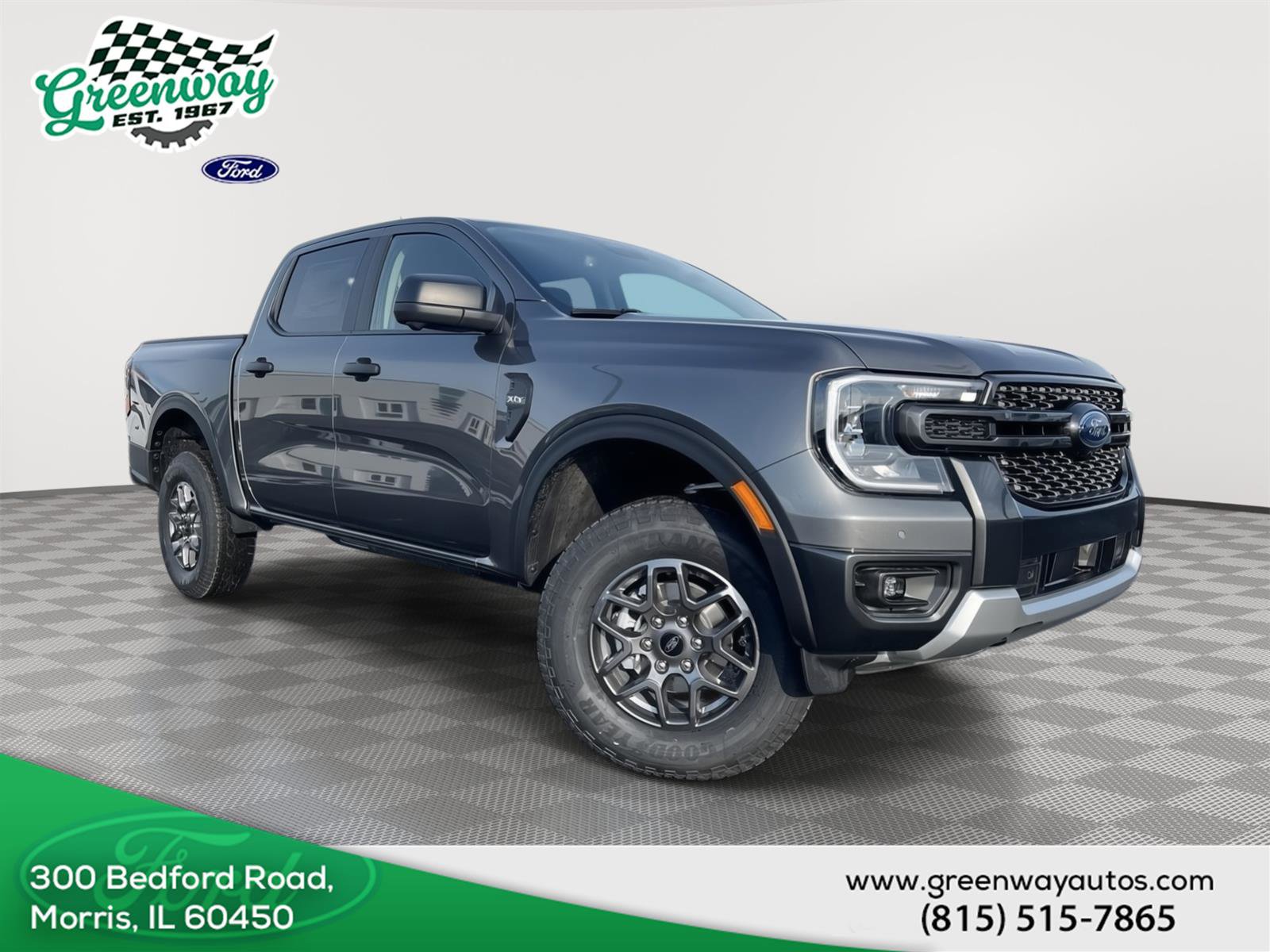 New 2025 Ford Ranger XLT w/ FX4 Off-Road Package