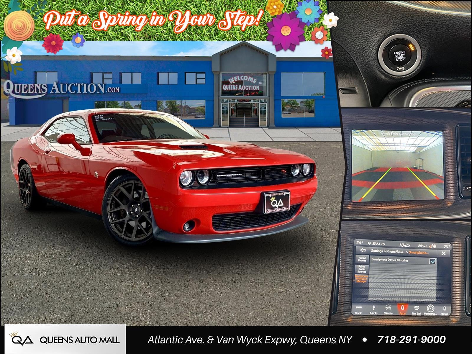 Used 2018 Dodge Challenger R/T Scat Pack w/ Leather Interior Group RWD video 1