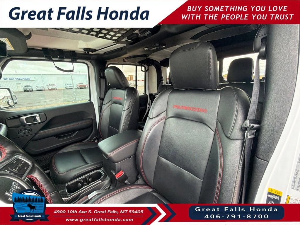 Used 2021 Jeep Gladiator Rubicon w/ Uconnect 4C Nav & Sound Group AWD/4WD image 11