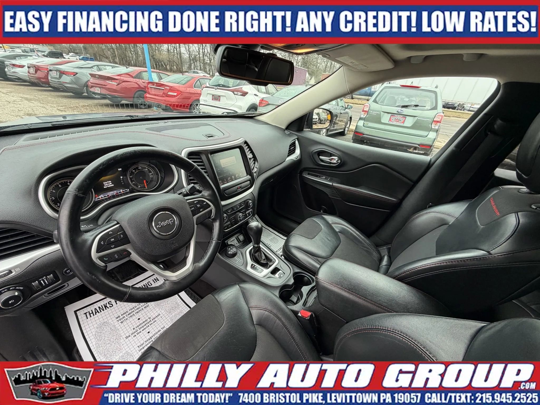 Used 2016 Jeep Cherokee Trailhawk w/ Comfort & Convenience Group image 11