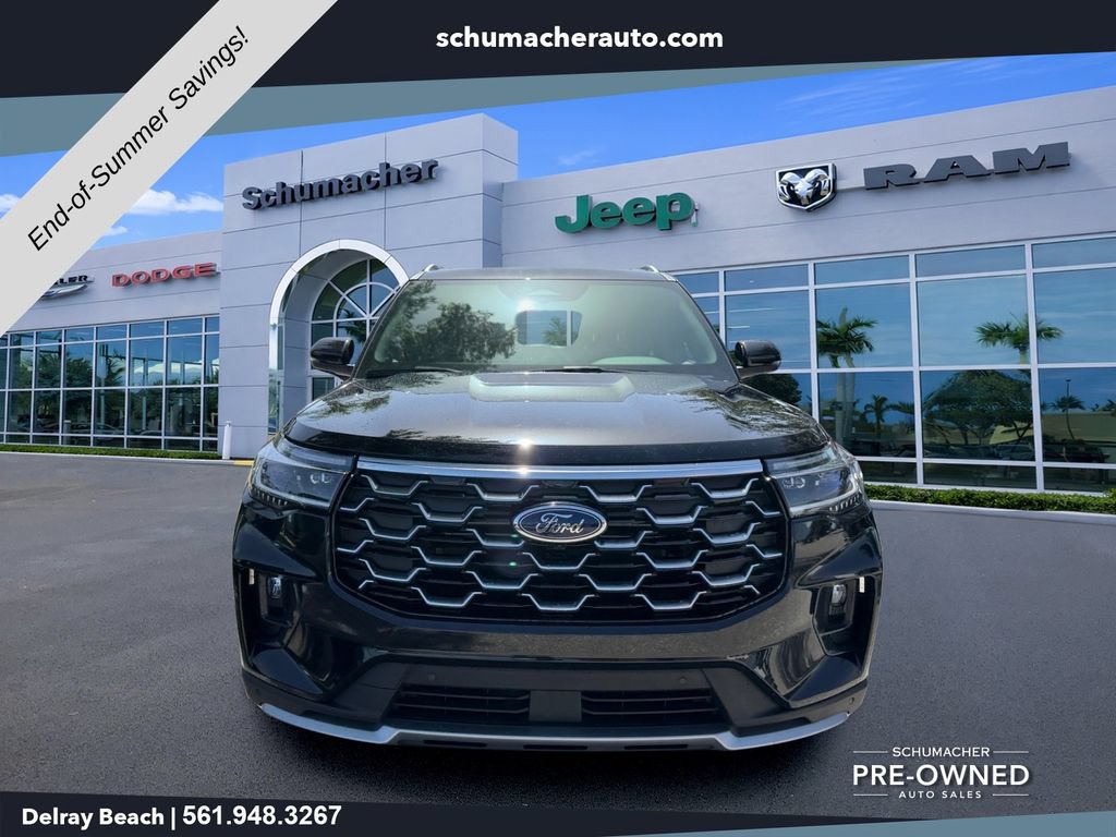 Used 2025 Ford Explorer Platinum w/ Ultimate Package RWD image 2