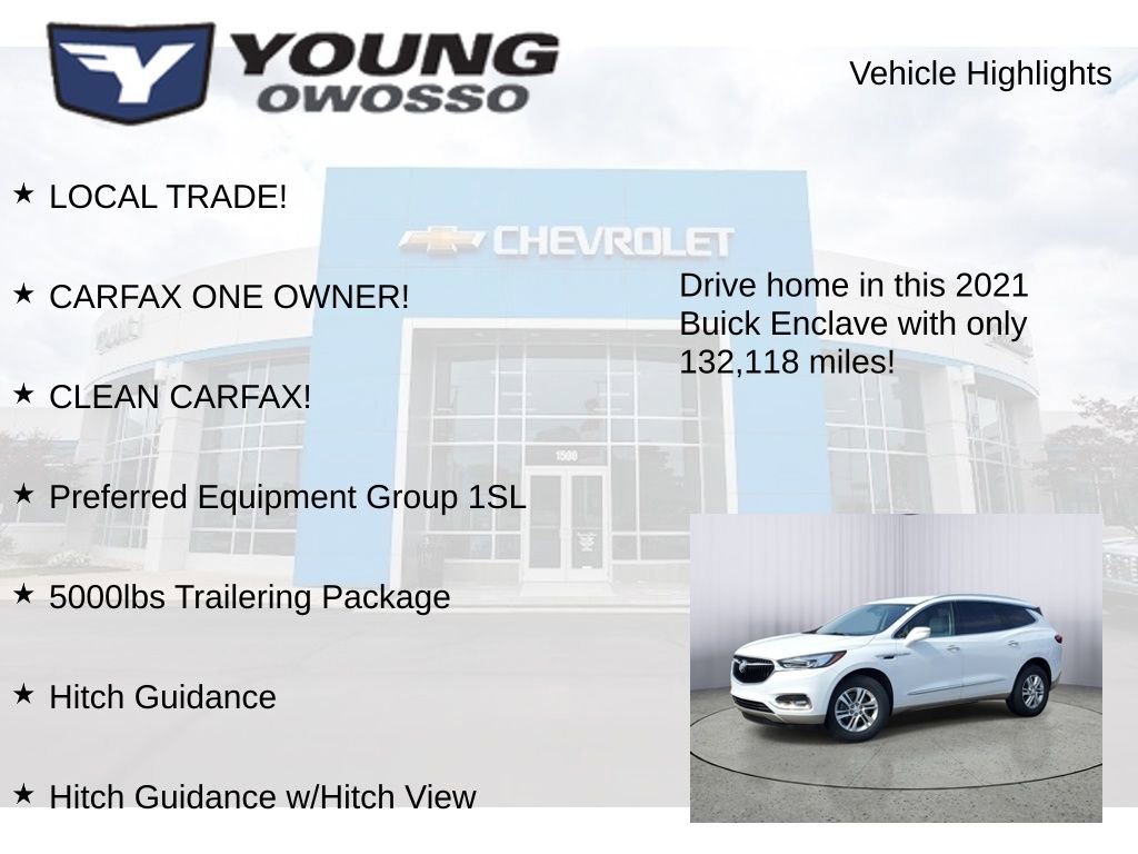 Used 2021 Buick Enclave Essence w/ Trailering Package, 5000 lbs. image 7