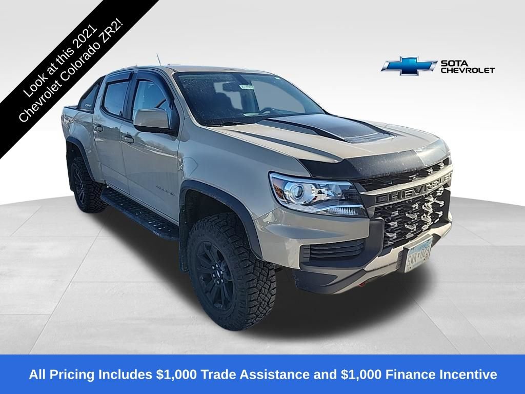 Used 2021 Chevrolet Colorado ZR2 w/ ZR2 Dusk Special Edition image 1