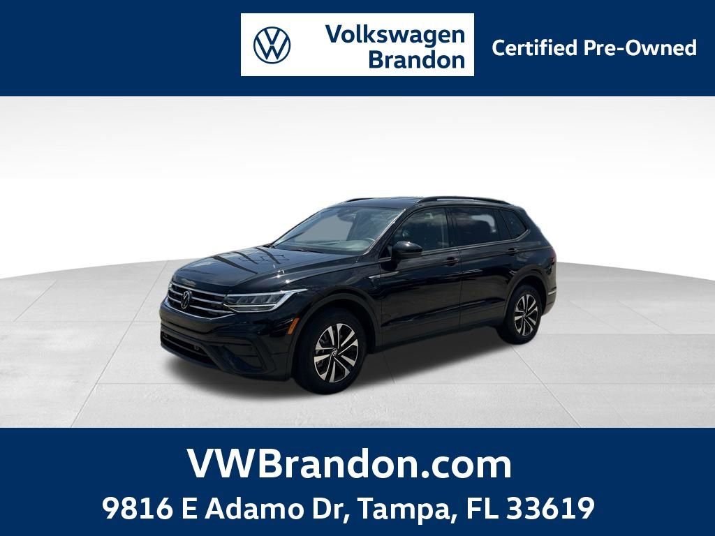 Certified 2023 Volkswagen Tiguan S w/ IQ.Drive Package FWD image 1