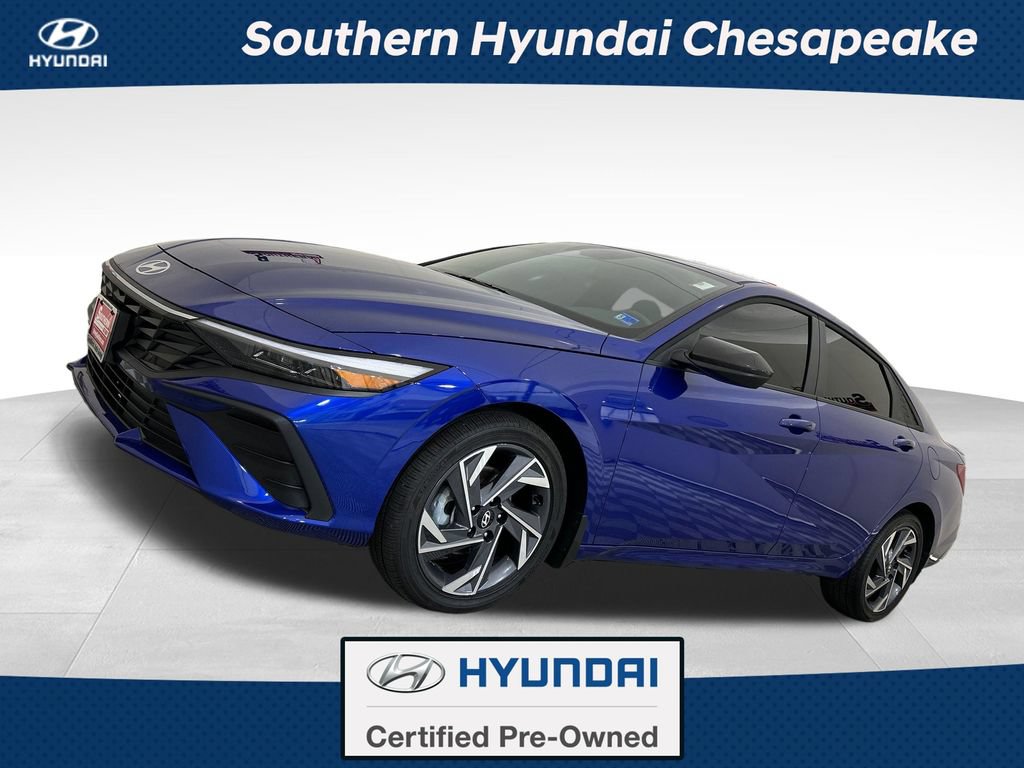 Certified 2025 Hyundai Elantra Sport