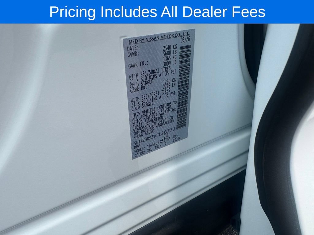 New 2026 Nissan Murano Platinum w/ Cargo Package AWD/4WD image 21