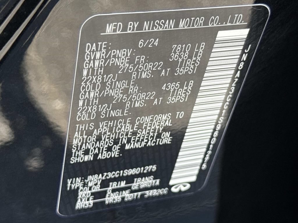 Certified 2025 INFINITI QX80 Autograph AWD/4WD image 30