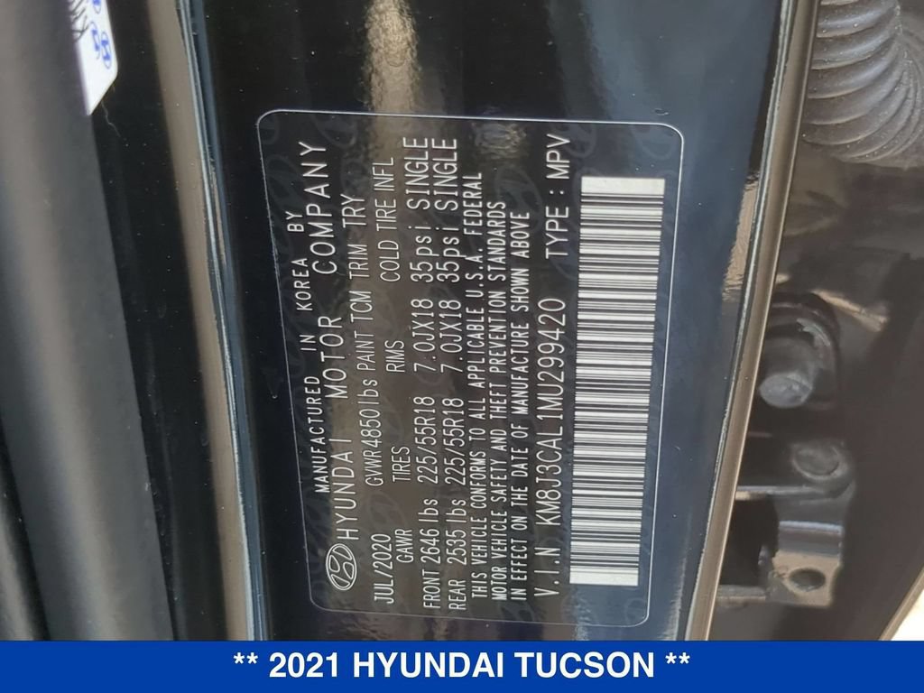 Used 2021 Hyundai Tucson Ultimate AWD/4WD image 27