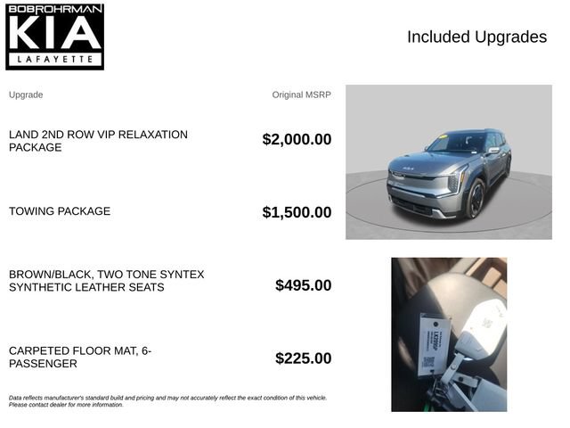 Used 2024 Kia EV9 Land AWD/4WD image 4