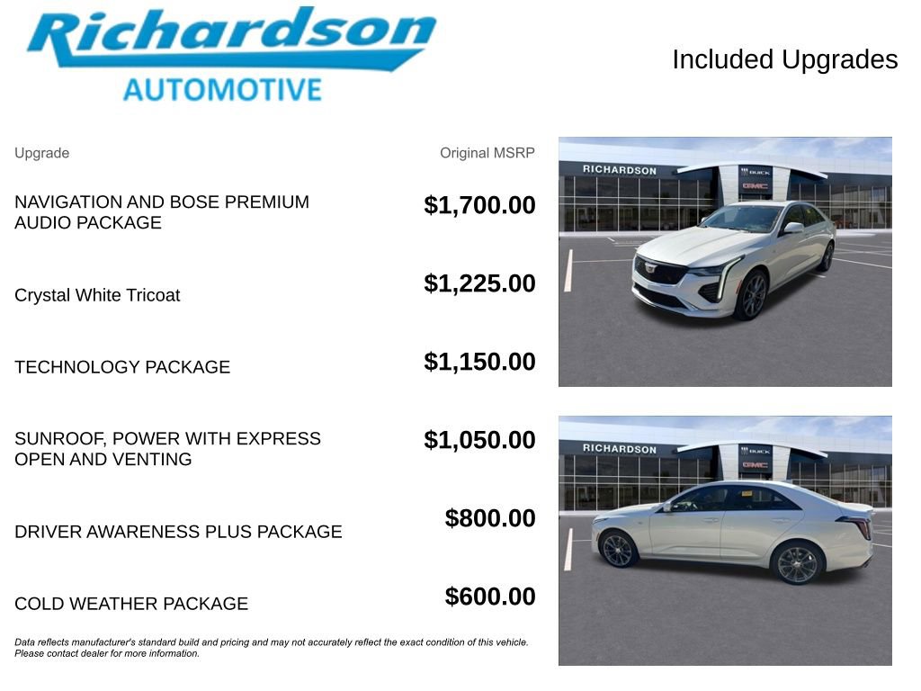 Used 2020 Cadillac CT4 Sport AWD/4WD image 6