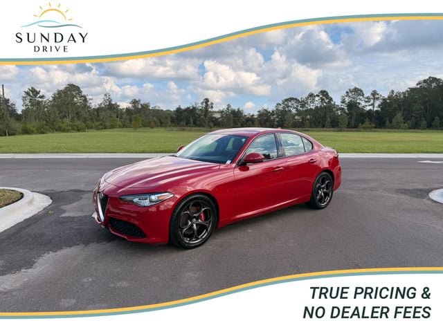 Used 2018 Alfa Romeo Giulia Ti Sport w/ Quick Order Package 22S Sport AWD/4WD image 1