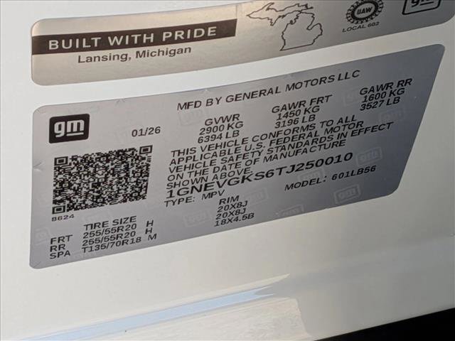 New 2026 Chevrolet Traverse LT w/ Midnight/Sport Edition image 18