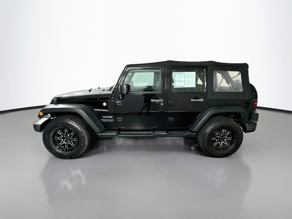 Used 2017 Jeep Wrangler Unlimited Sport w/ Connectivity Group AWD/4WD image 4