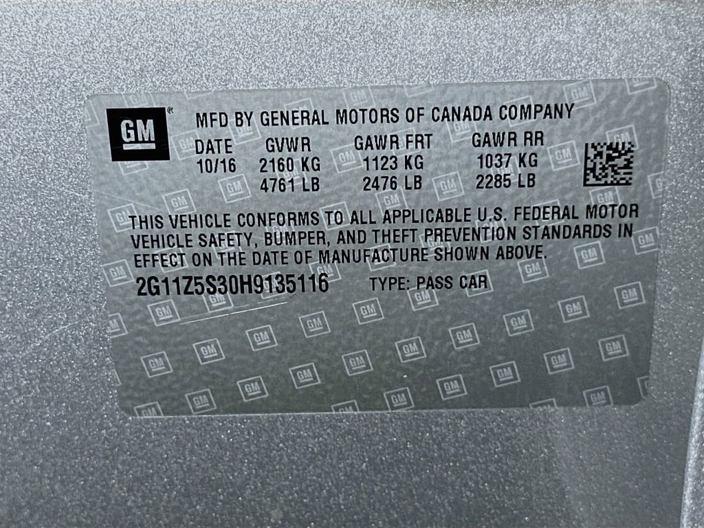 Used 2017 Chevrolet Impala LS w/ Protection Package image 21