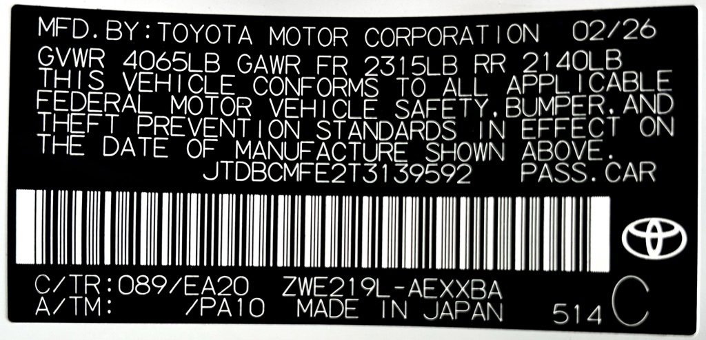 New 2026 Toyota Corolla XLE image 24