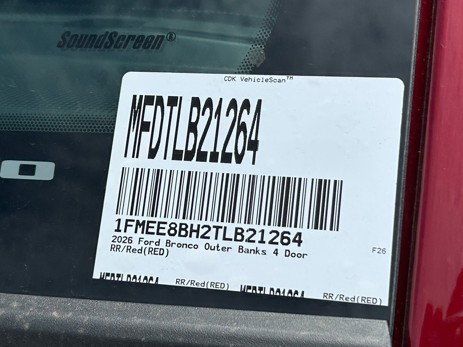 New 2026 Ford Bronco Outer Banks w/ Sasquatch Package AWD/4WD image 31