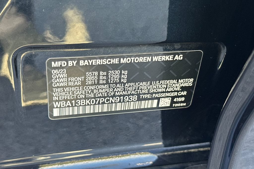 Used 2023 BMW M550i xDrive w/ Executive Package AWD/4WD image 35