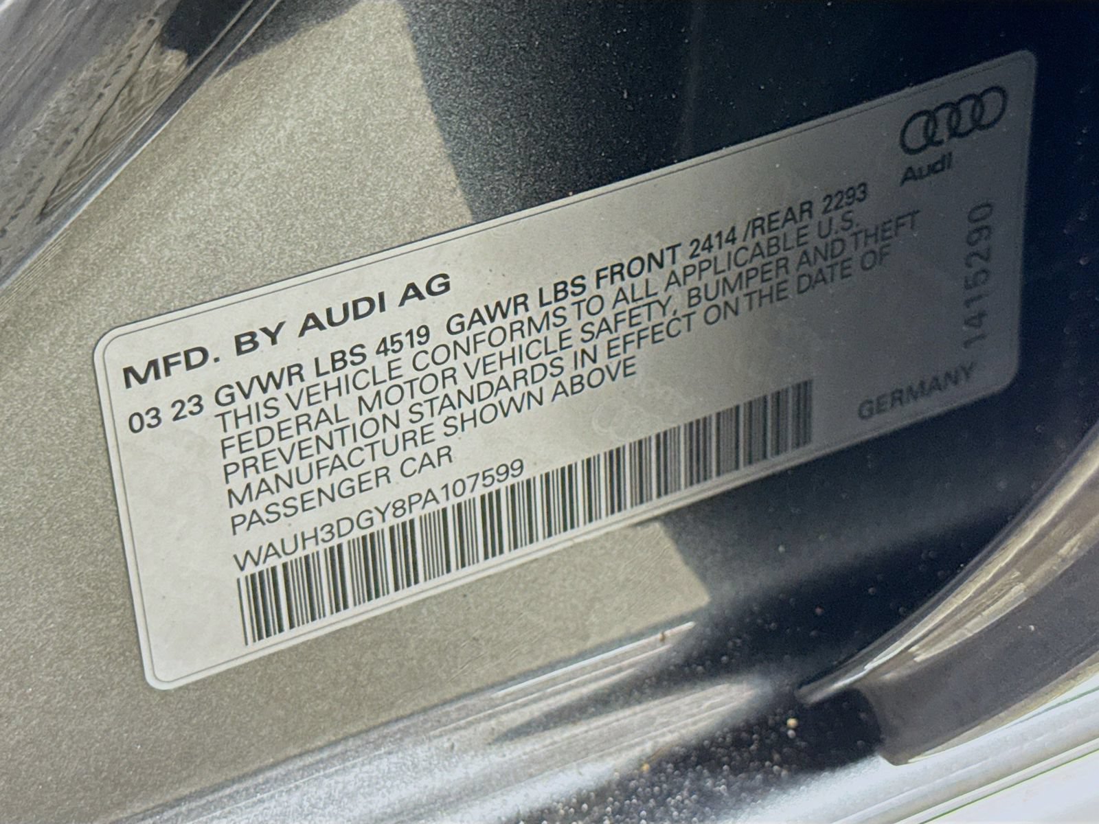 Certified 2023 Audi S3 Premium Plus w/ Premium Plus Package AWD/4WD image 31