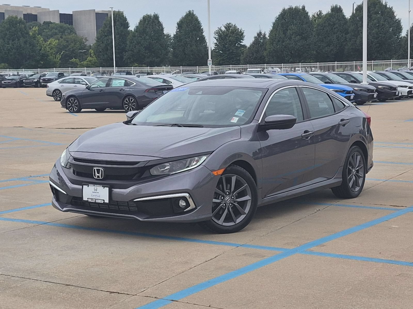 Certified 2021 Honda Civic EX image 2