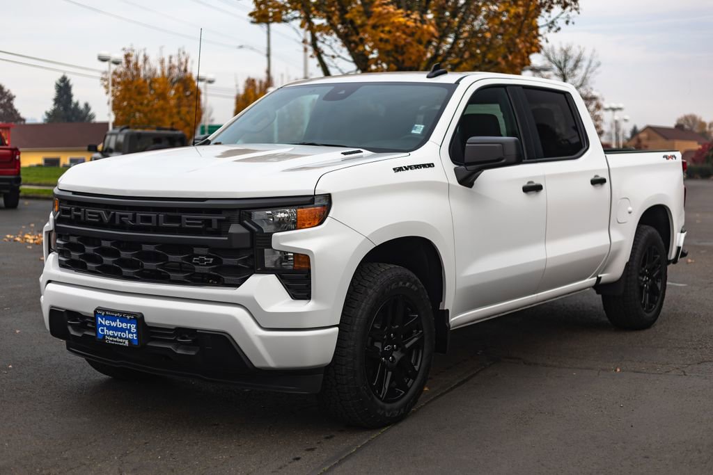 New 2025 Chevrolet Silverado 1500 Custom w/ Turbomax Blackout Package image 4