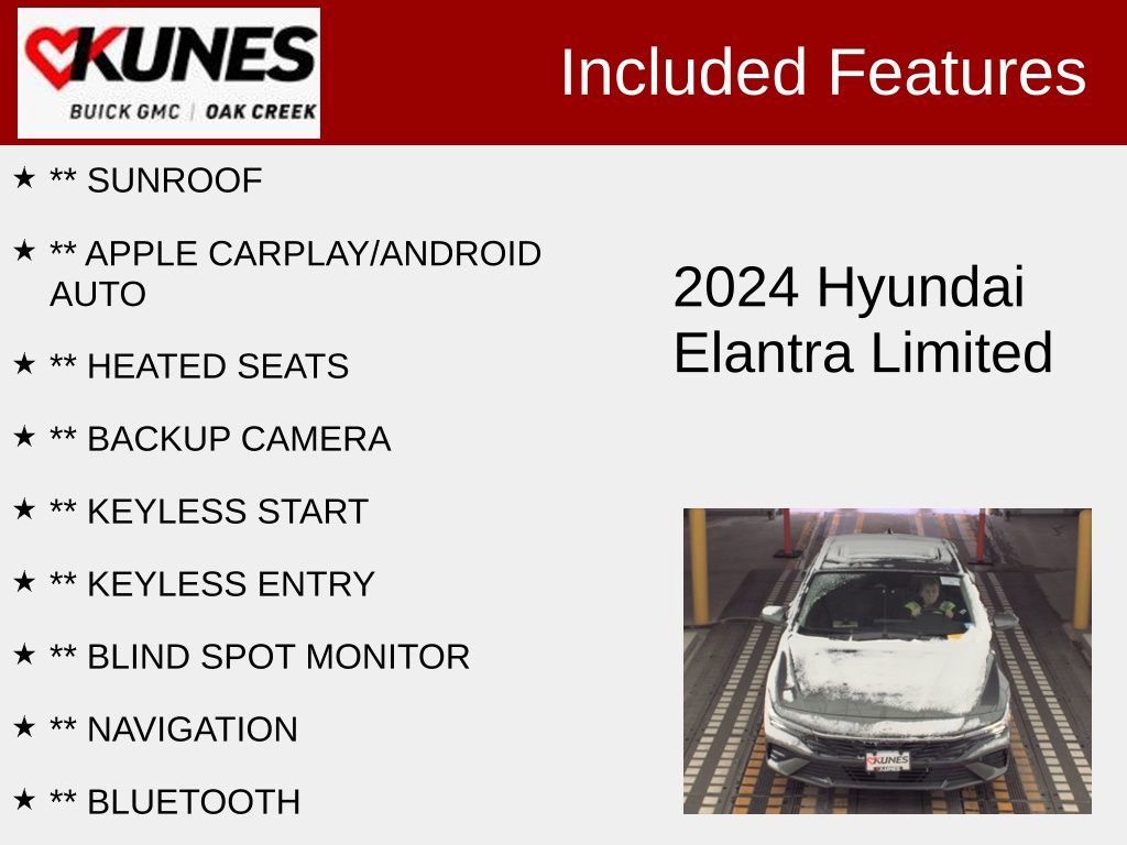 Used 2024 Hyundai Elantra Limited image 2