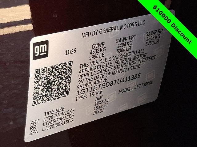 New 2026 GMC Sierra EV Elevation image 17