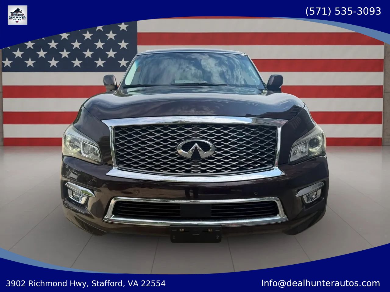 Used 2016 INFINITI QX80 4WD w/ 22" Wheel Package image 3
