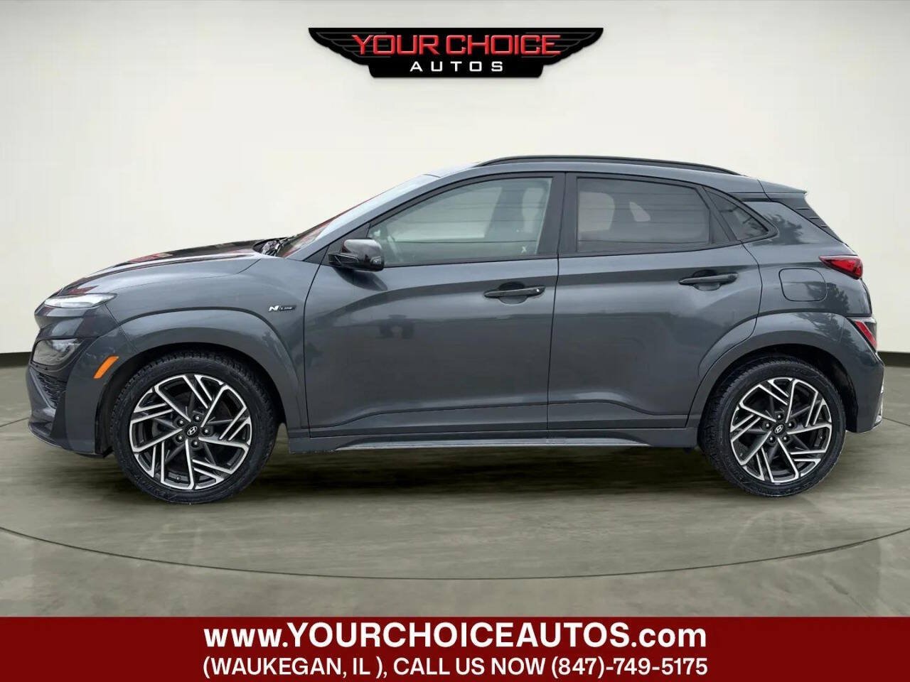 Used 2022 Hyundai Kona N Line w/ Tech Package AWD/4WD image 2