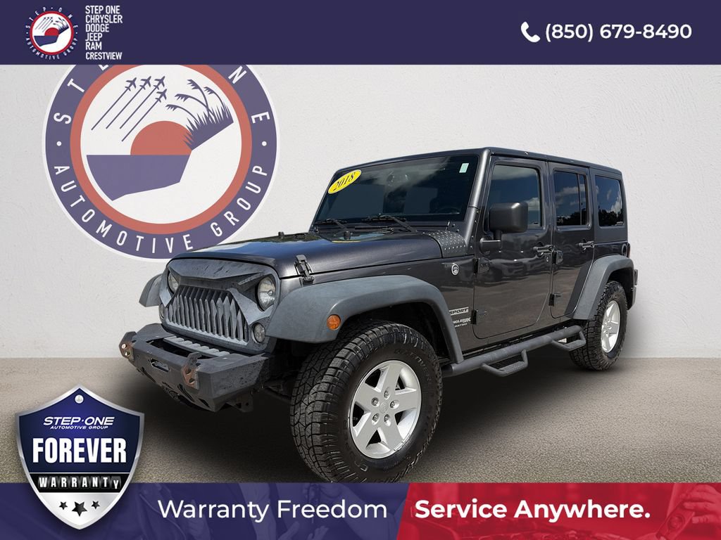 Used 2018 Jeep Wrangler Unlimited Sport S