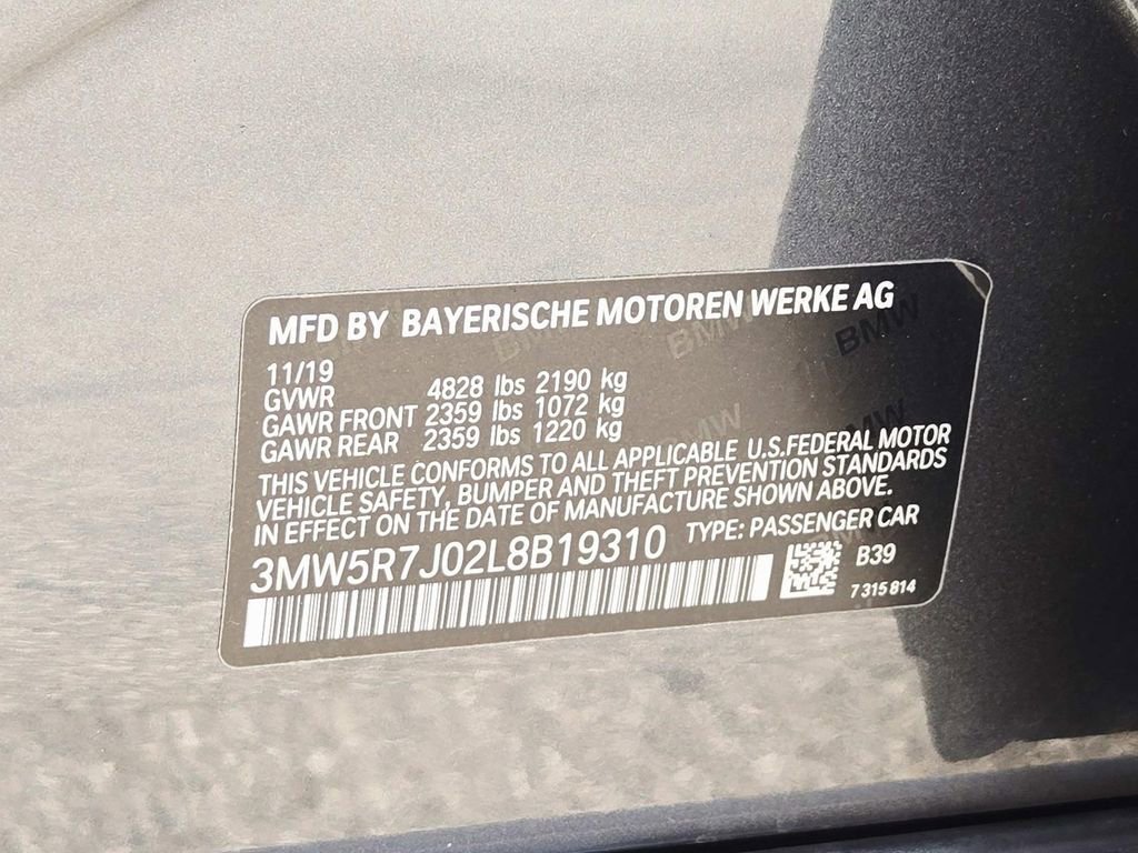 Used 2020 BMW 330i xDrive Sedan w/ Convenience Package AWD/4WD image 38