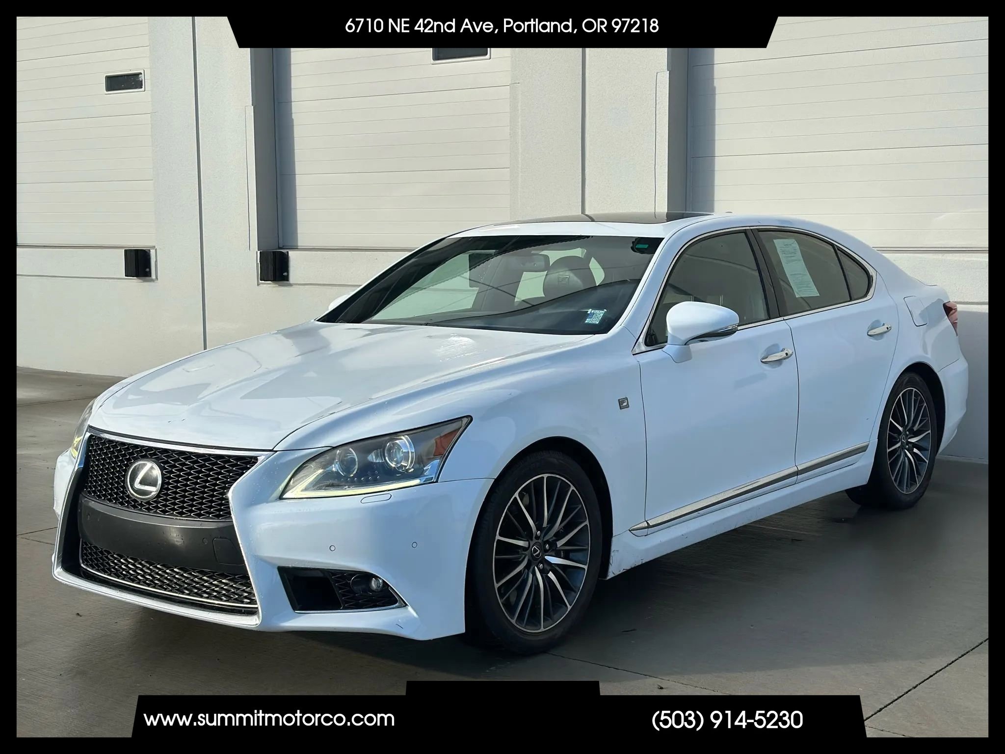 Used 2014 Lexus LS 460 LS 460 Sedan 4D w/ F Sport Package image 1