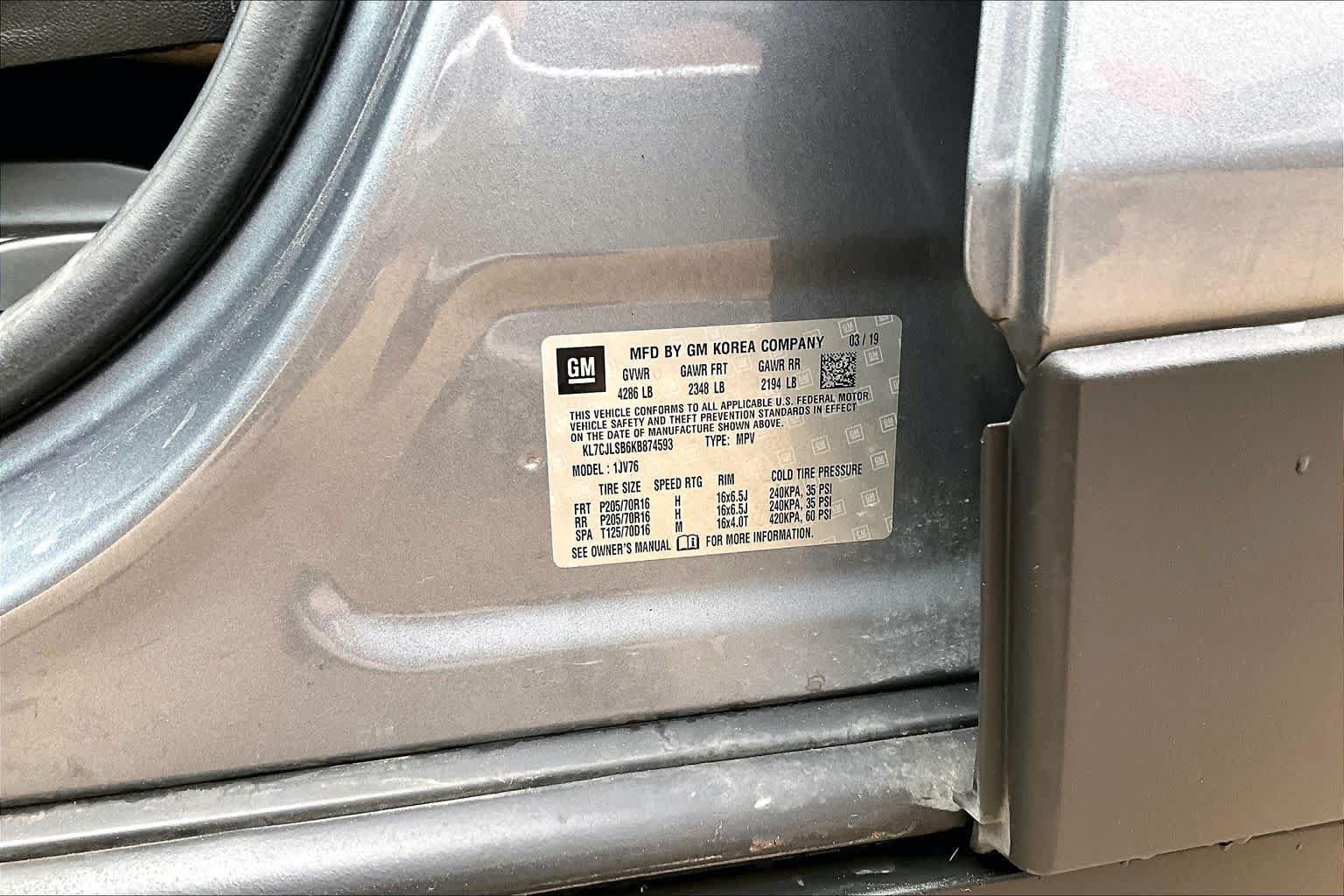 Used 2019 Chevrolet Trax LT w/ LT Convenience Package FWD image 34