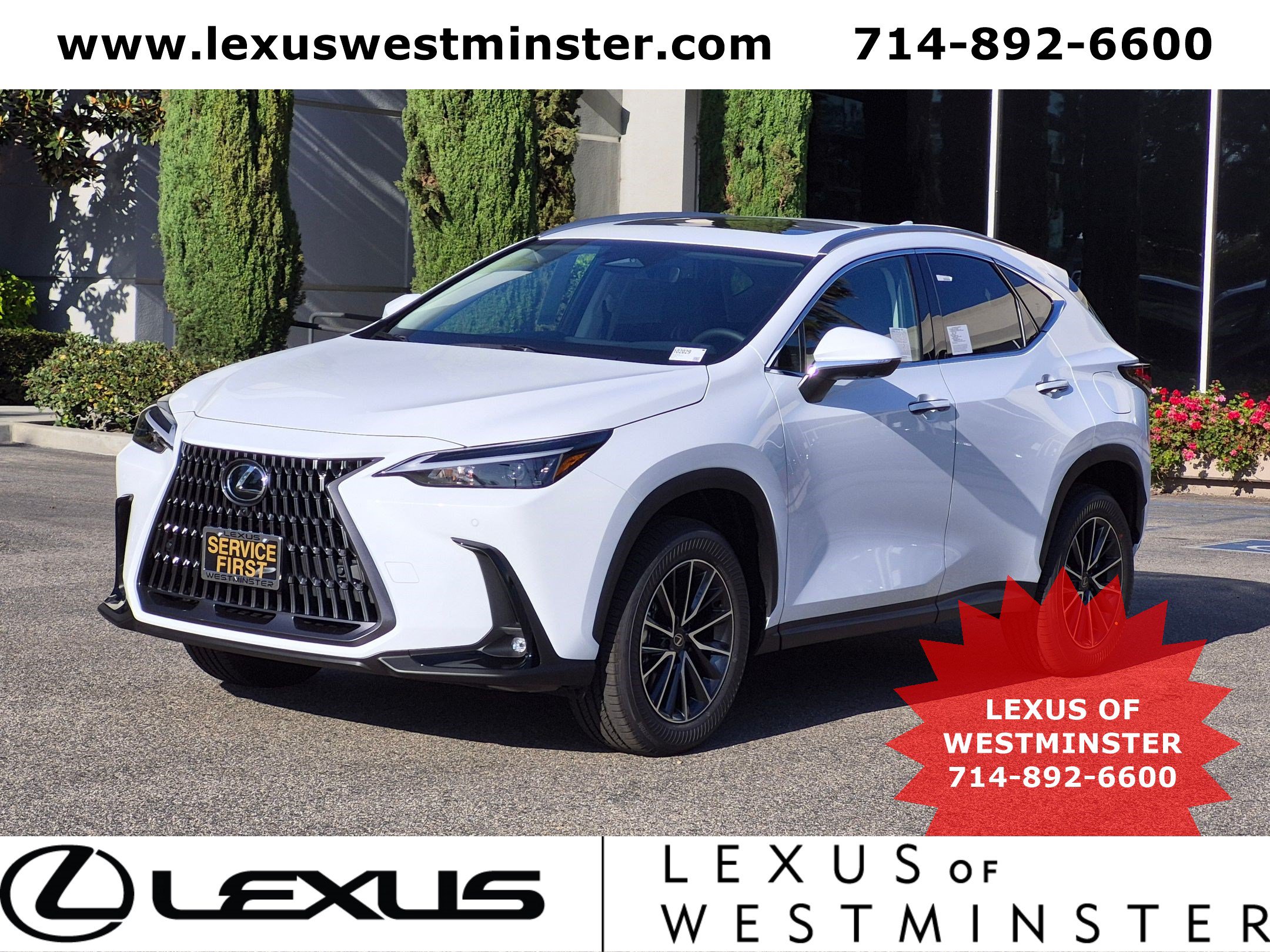 New 2026 Lexus NX 450h+ AWD w/ Luxury Package