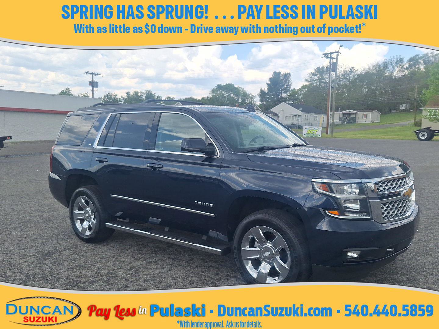 Used 2019 Chevrolet Tahoe LT w/ LT Signature Package