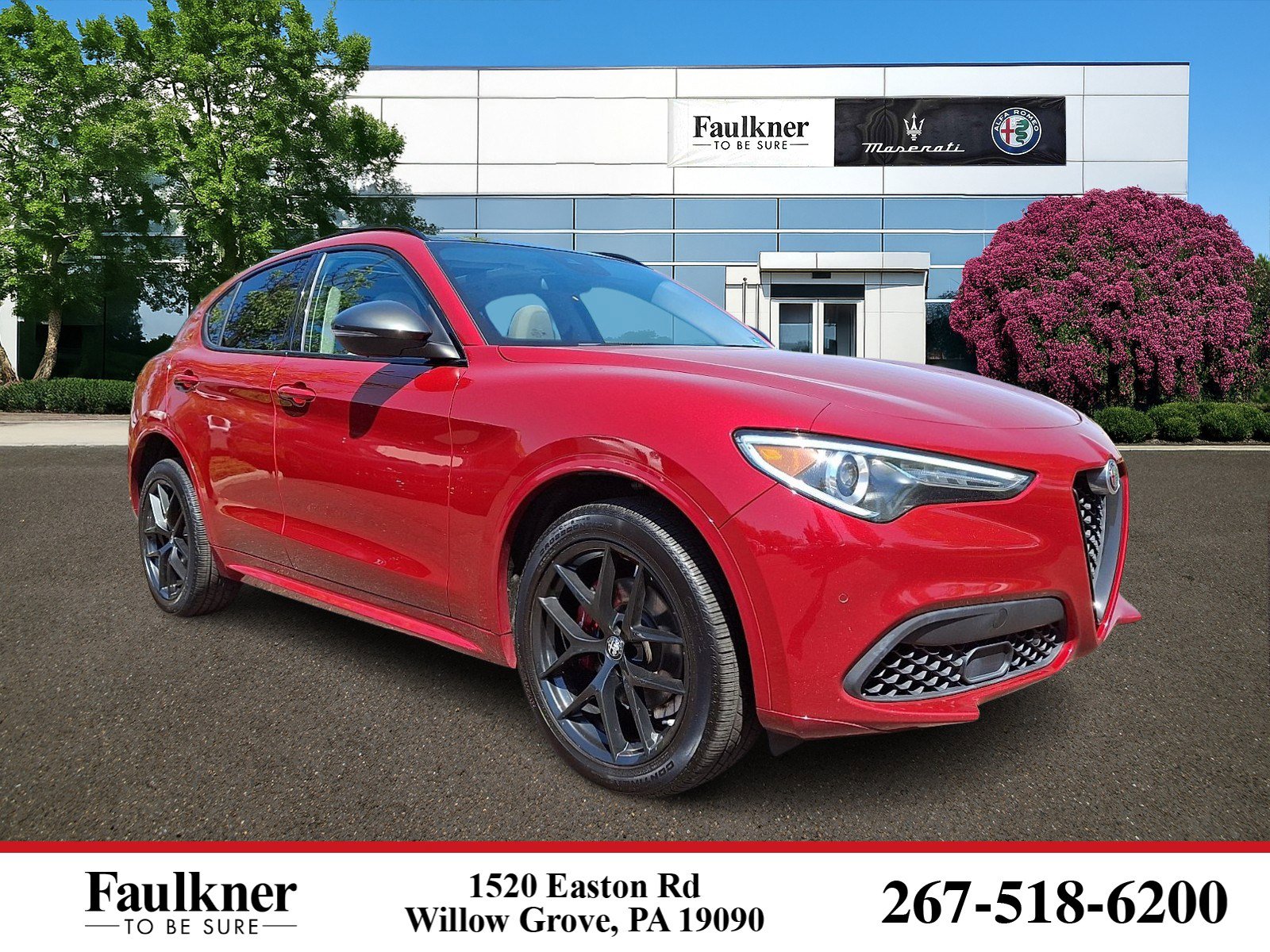 Used 2021 Alfa Romeo Stelvio Ti w/ Nero Edizione