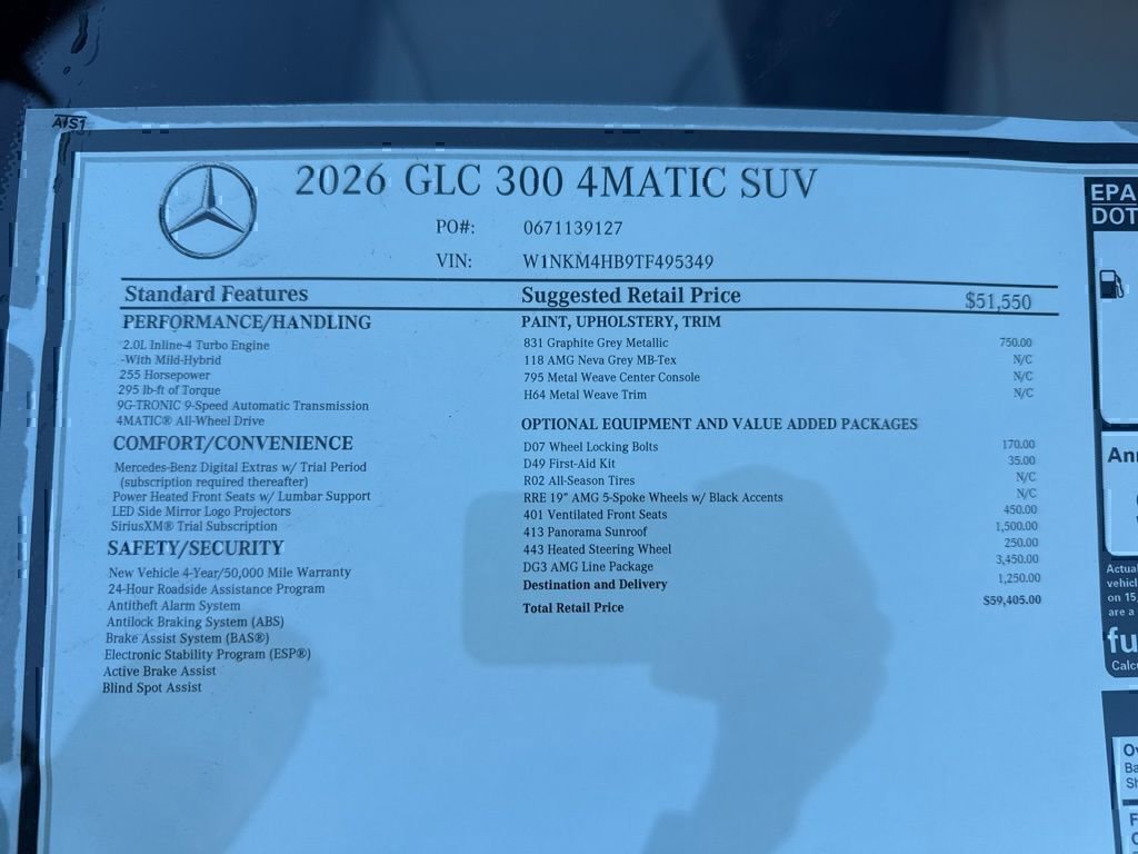 Certified 2026 Mercedes-Benz GLC 300 4MATIC image 11