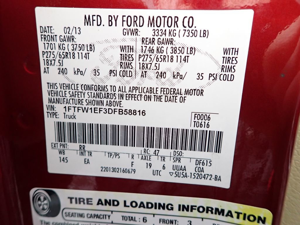 Used 2013 Ford F150 Lariat w/ Mid Equipment Group image 38