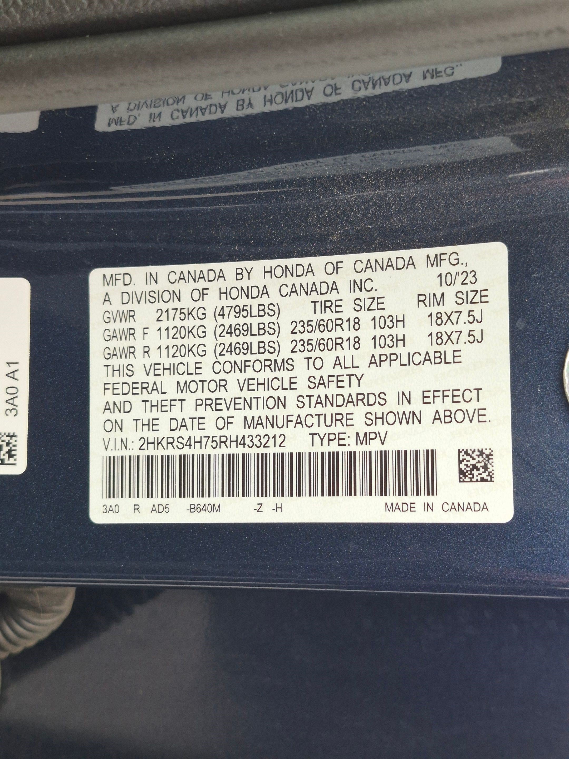 Certified 2024 Honda CR-V EX-L image 34
