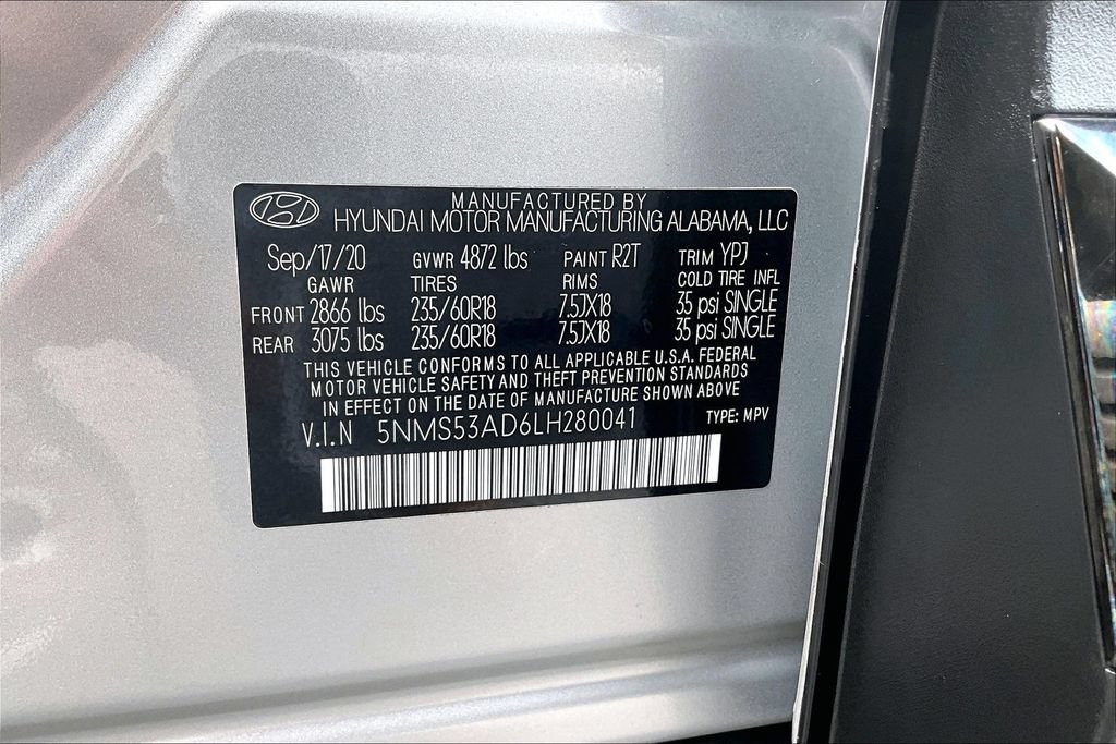 Used 2020 Hyundai Santa Fe Limited FWD image 18