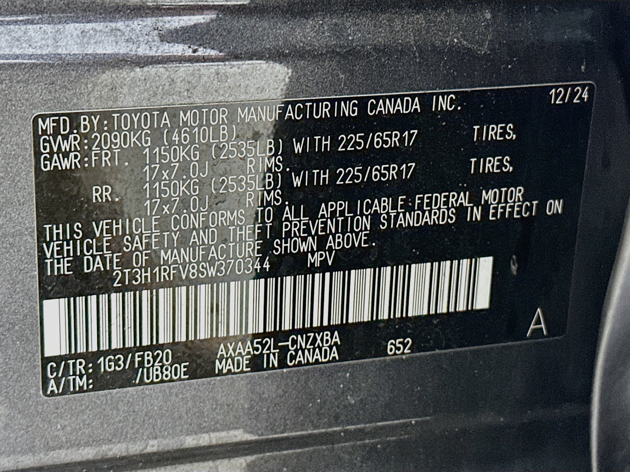 Used 2025 Toyota RAV4 LE FWD image 12