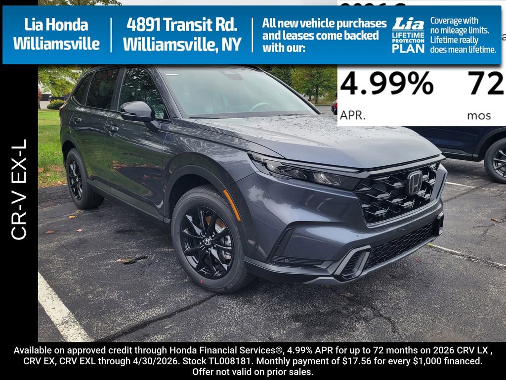 New 2026 Honda CR-V EX-L