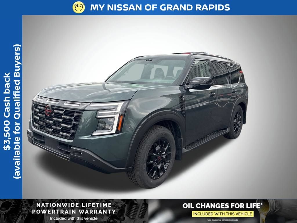 New 2026 Nissan Armada PRO-4X w/ Captain's Chari Seat Package AWD/4WD image 1