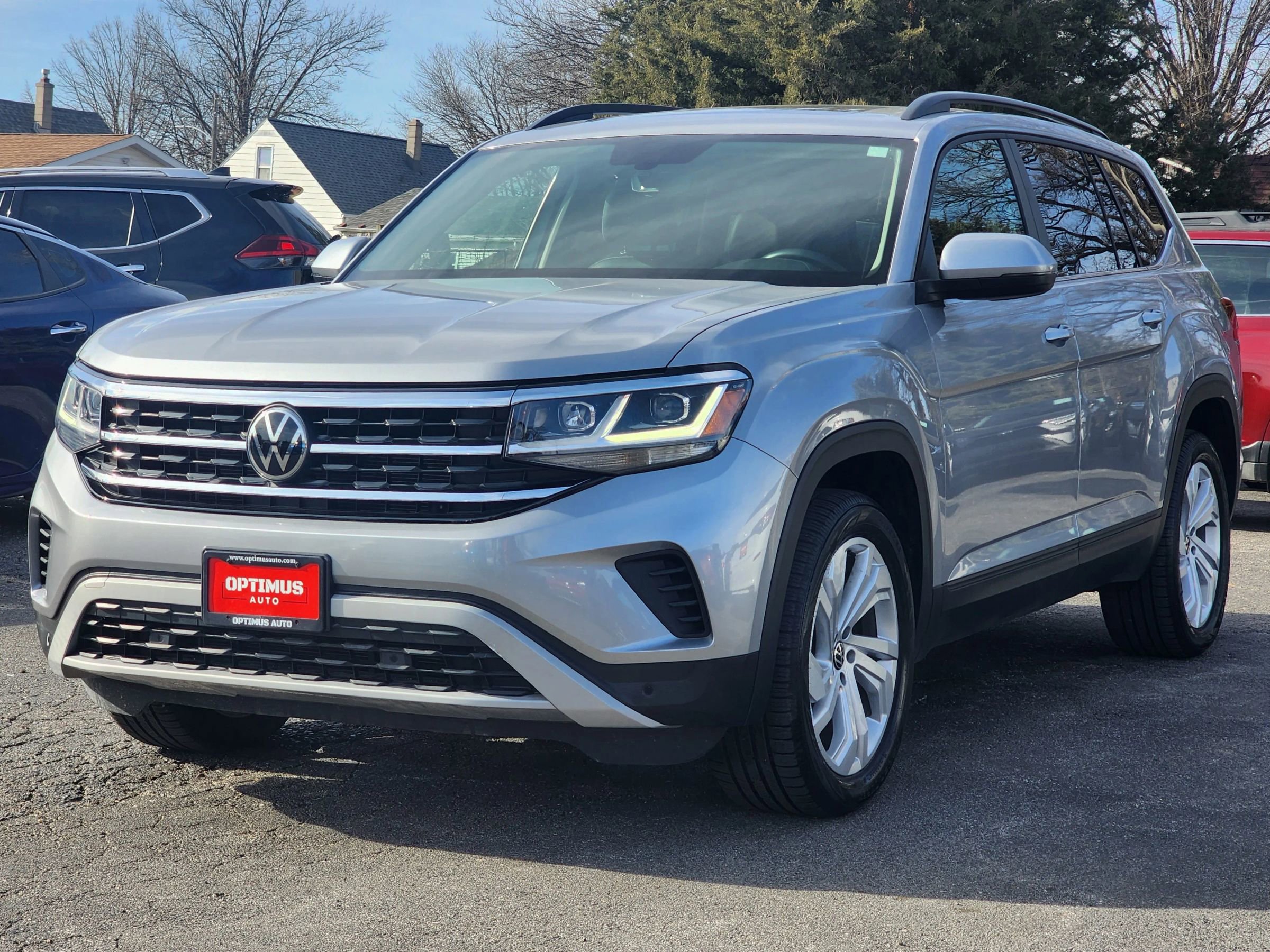 Used 2021 Volkswagen Atlas SE AWD/4WD image 3