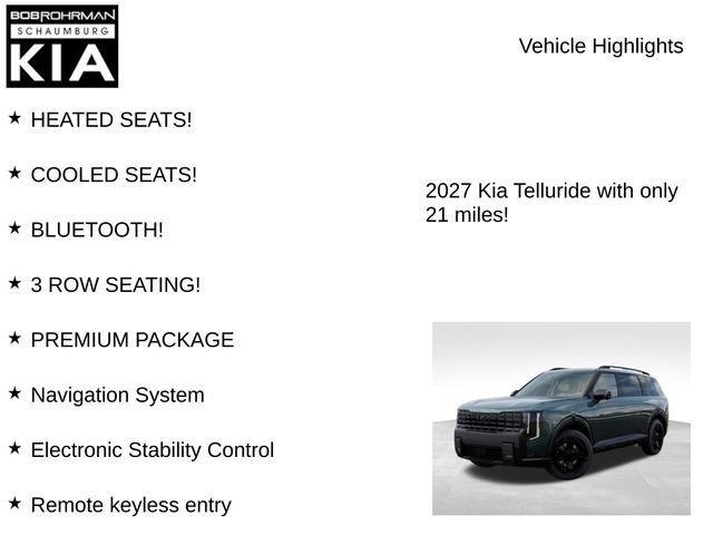 New 2027 Kia Telluride X-Line SX Prestige AWD/4WD image 7