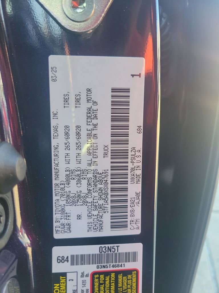 Certified 2025 Toyota Tundra Limited image 36