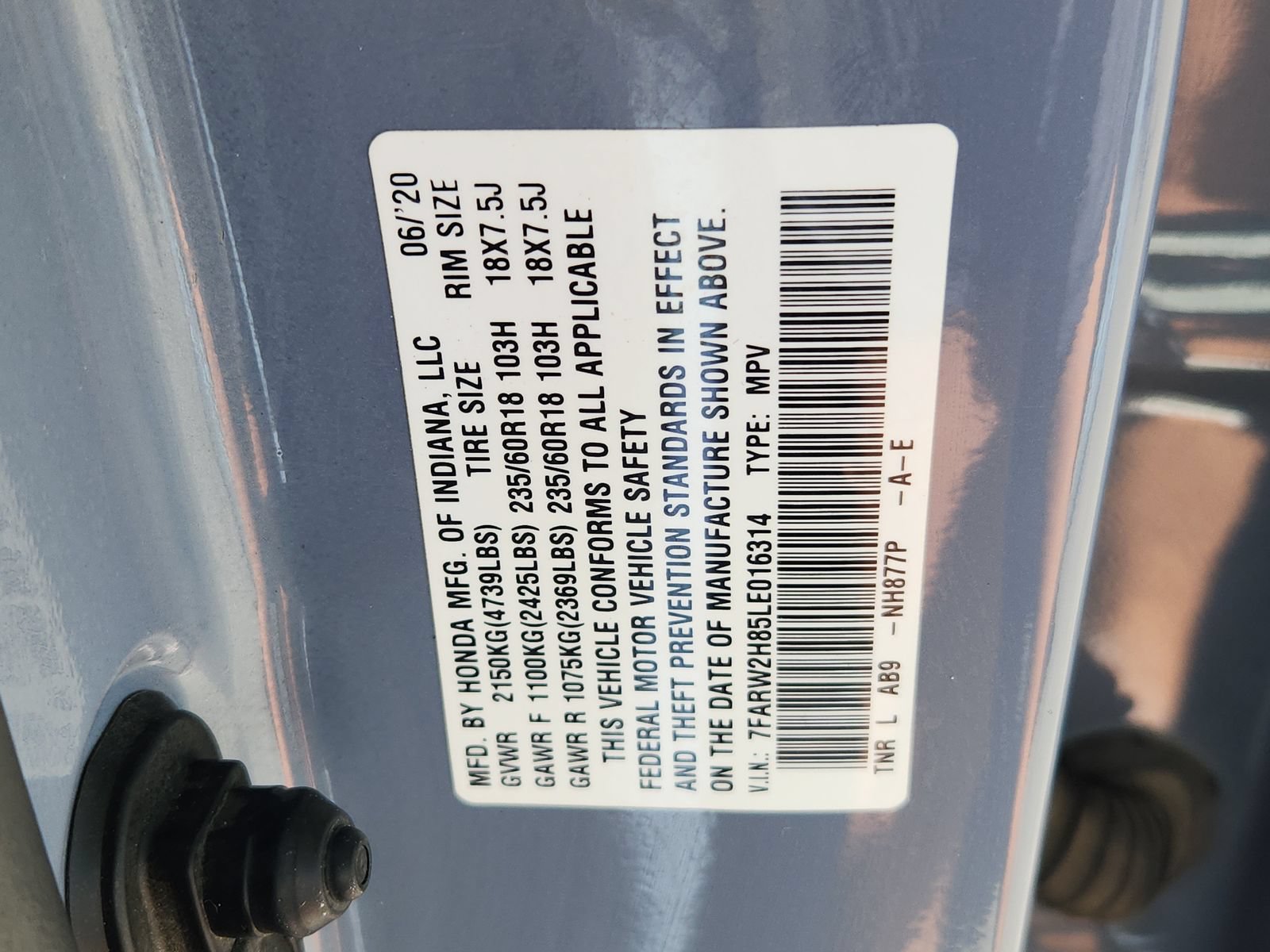 Used 2020 Honda CR-V EX-L image 18